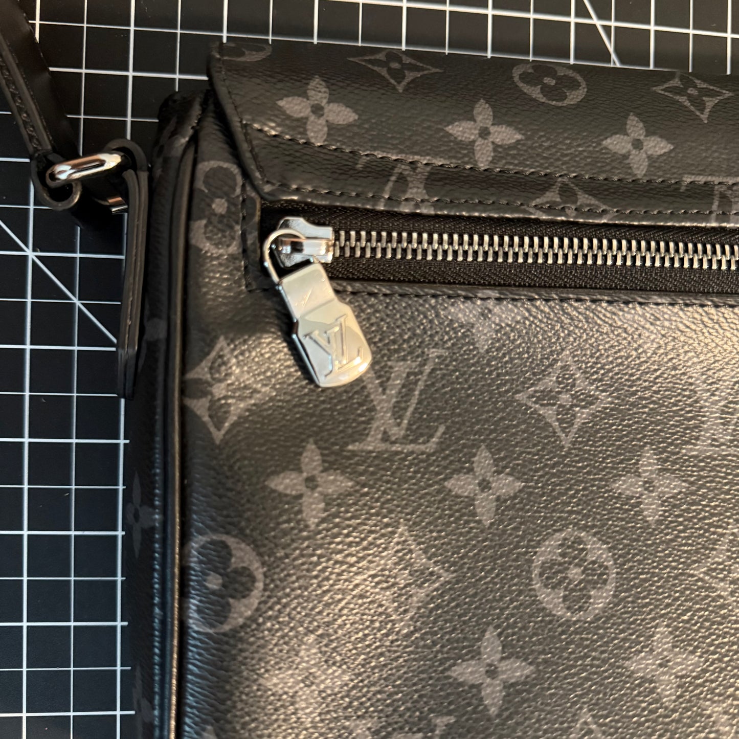 Louis Vuitton District PM Monogram Eclipse Messenger Bag