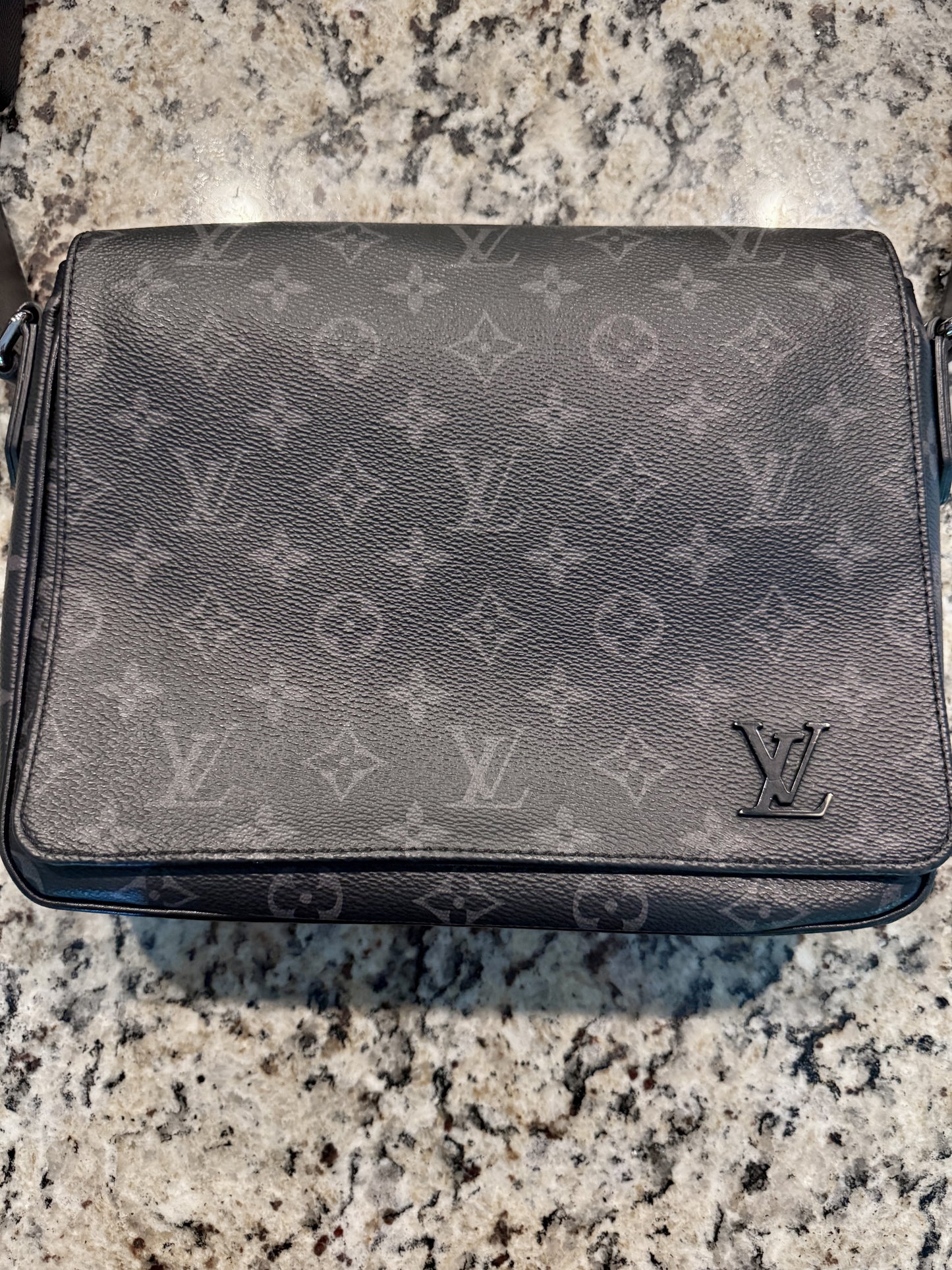 Louis Vuitton District PM Monogram Eclipse Messenger Bag