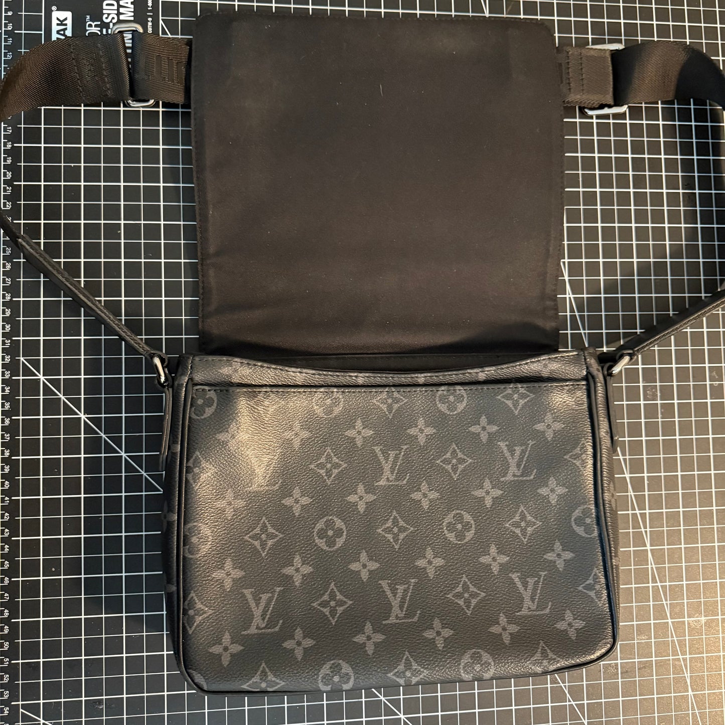 Louis Vuitton District PM Monogram Eclipse Messenger Bag