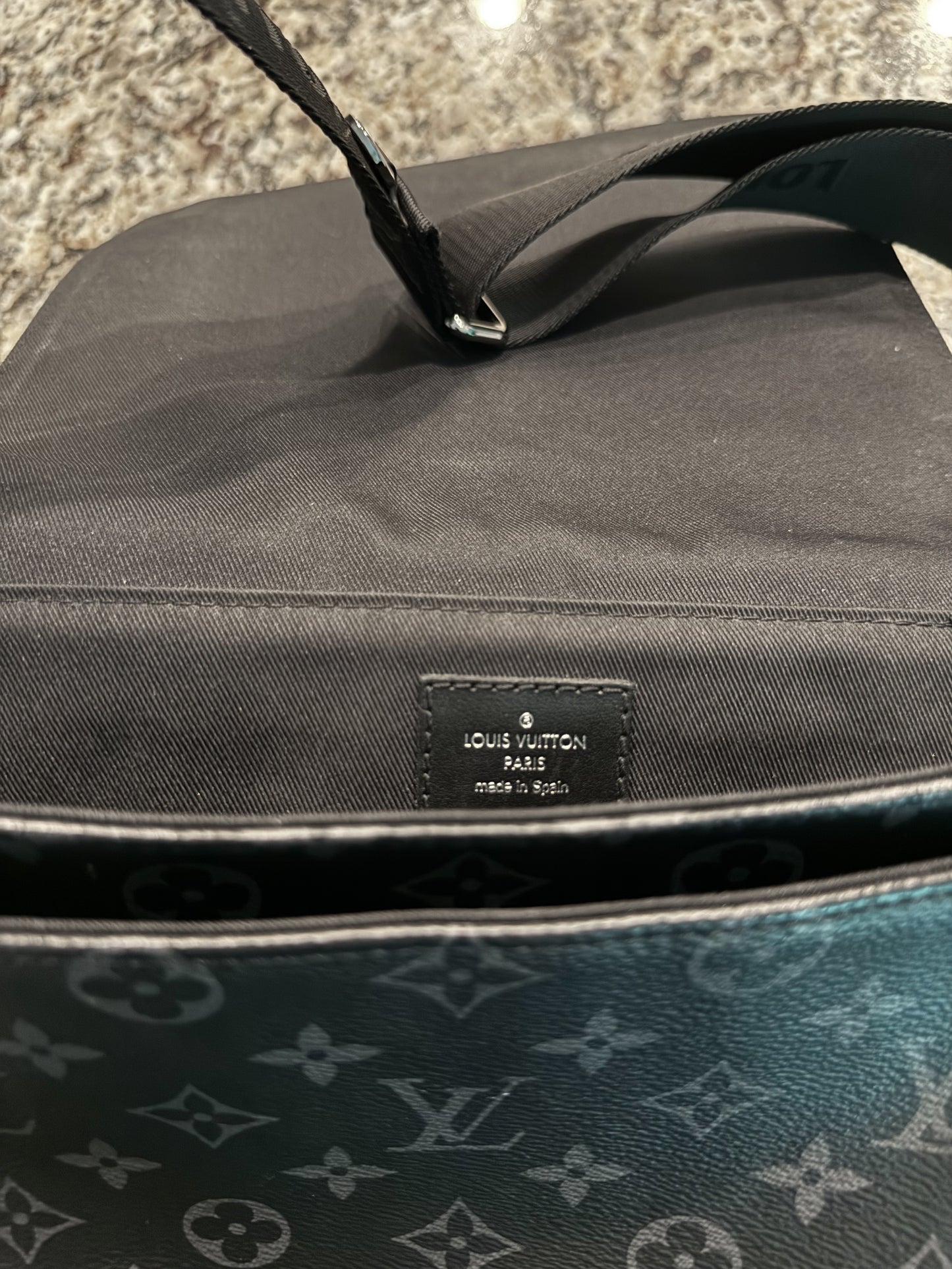 Louis Vuitton District PM Monogram Eclipse Messenger Bag