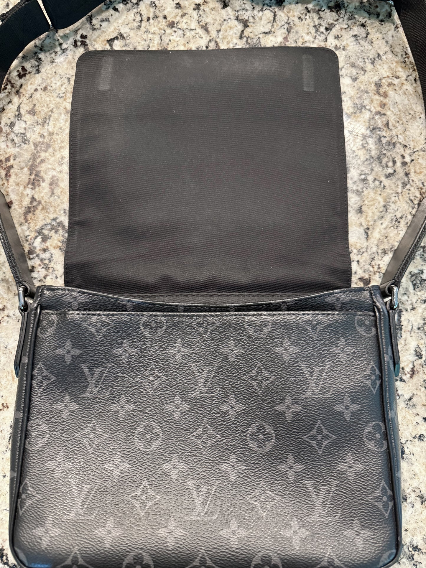 Louis Vuitton District PM Monogram Eclipse Messenger Bag
