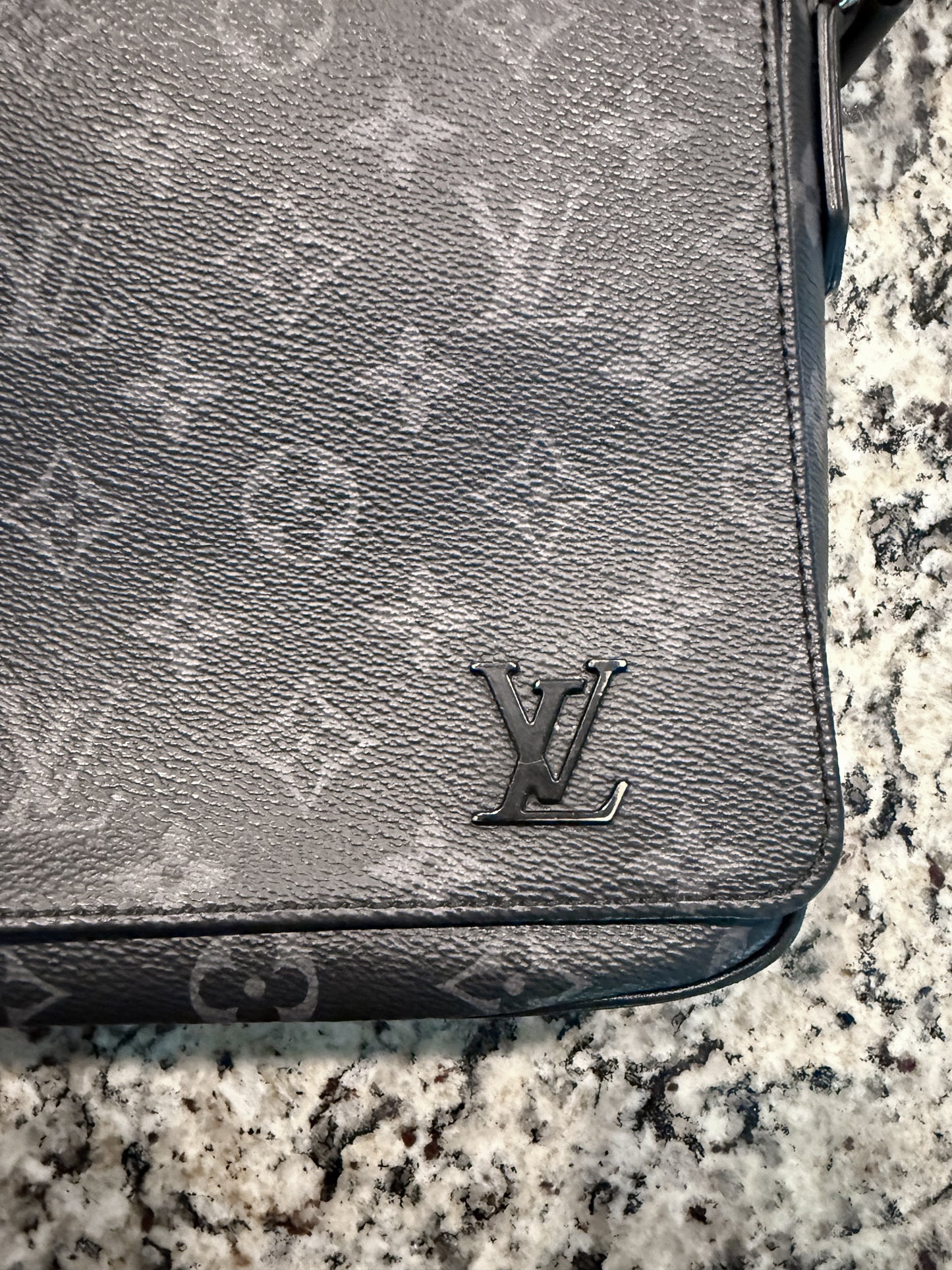 Louis Vuitton District PM Monogram Eclipse Messenger Bag